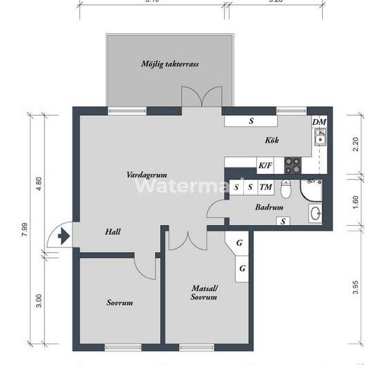 Apartament de 3 camere 76 mp in Pantelimon - Schiță 12