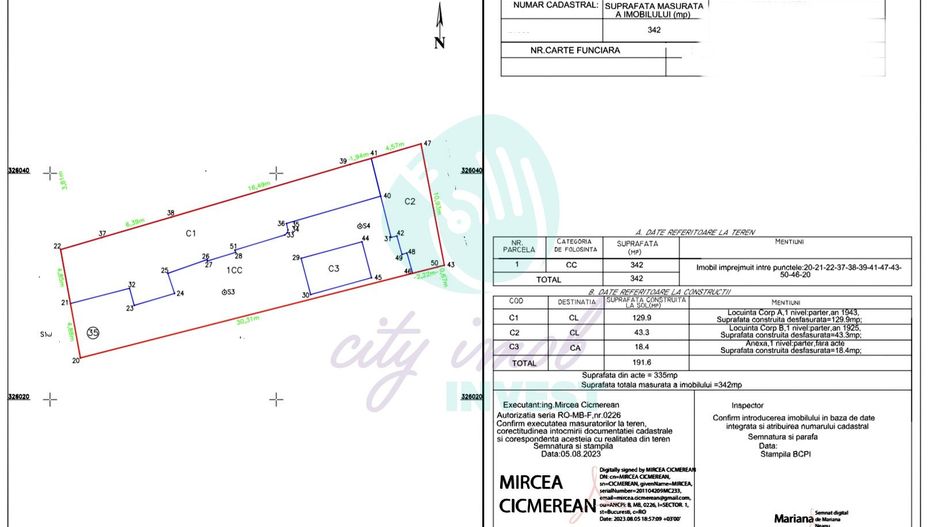 Casa cu teren de 342 in zona Unirii-Calea Calarasilor - Poză 12