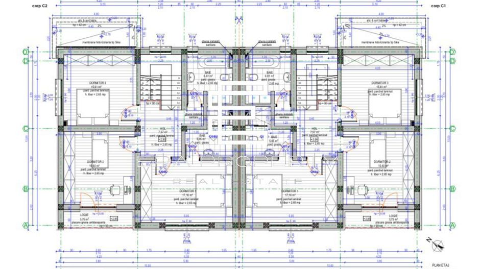 Casa tip duplex INTABULATA  la cheie Cisnadie - Schiță 12
