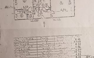 Apartament 2 camere decomandat – bloc 1989 in zona Unirii / Corneliu Coposu - Schiță 13