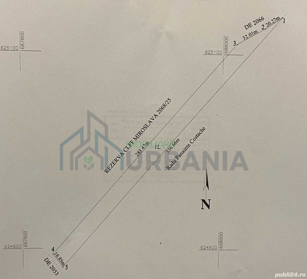 Terenuri de vânzare în Miroslava, sat Proselnici – 5.000 mp - Poză 3