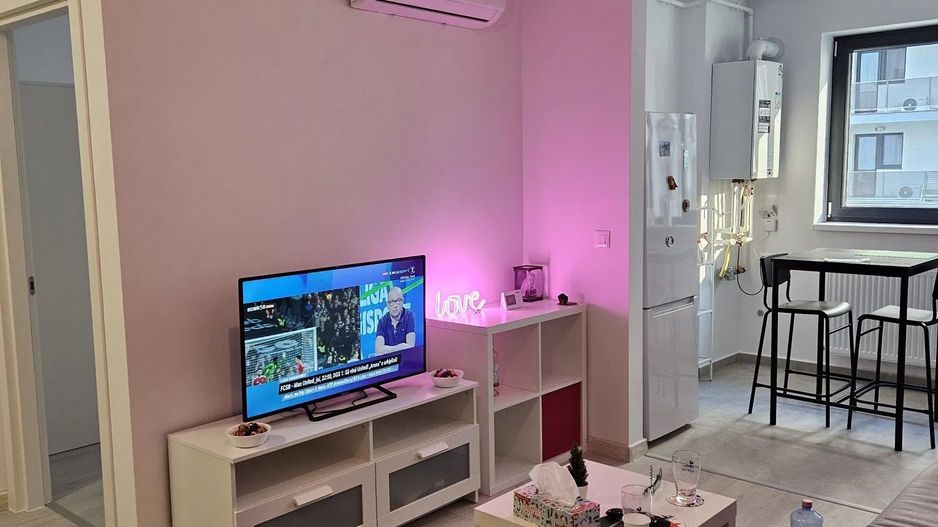 AP. 2 CAMERE HILS BRAUNER, MOBILAT MODERN, CENTRALA PROPRIE, METROU - Poză 2