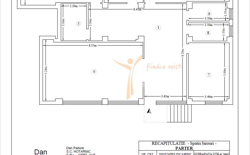 Spațiu comercial pentru birouri – 210 mp – Valea Dâncă, Miroslava - Poză 16