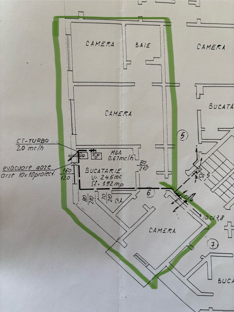 BRASADAS vinde ap 3 cam etaj 1/4 in Micro 16. - Poză 2