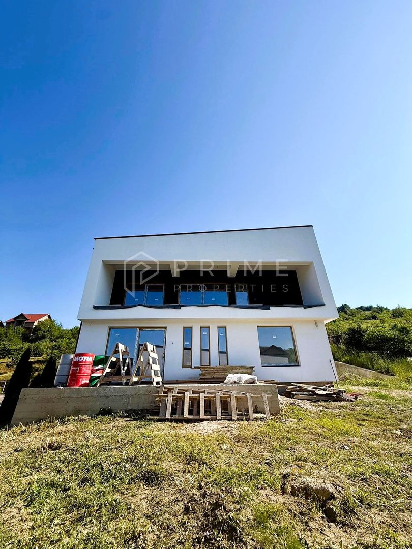 Casă nouă cu arhitectură mediteraneană | Semifinisată | 150 mp utili - Poză 4