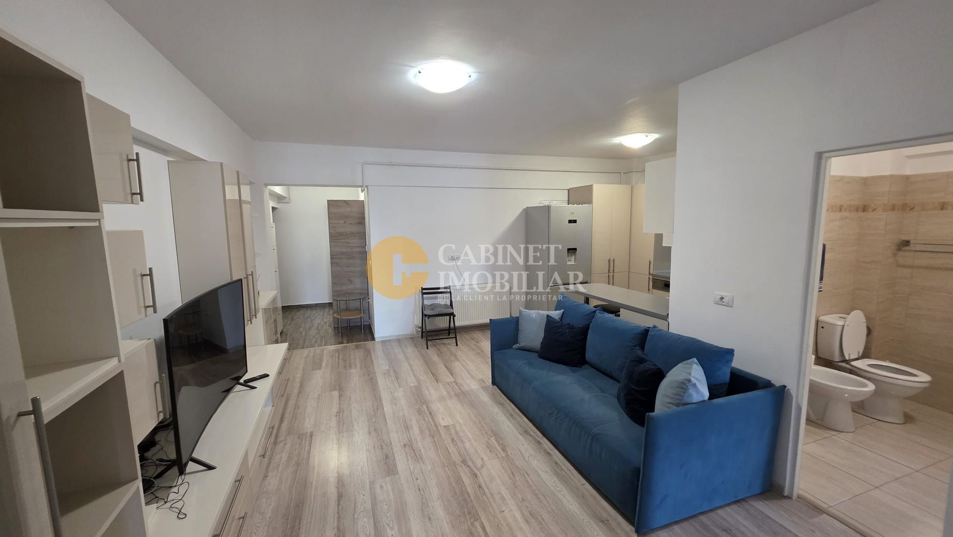 3 CAMERE DECOMANDAT--MOBILAT+UTILAT--CENTRAL VALEA LUPULUI - Poză 2