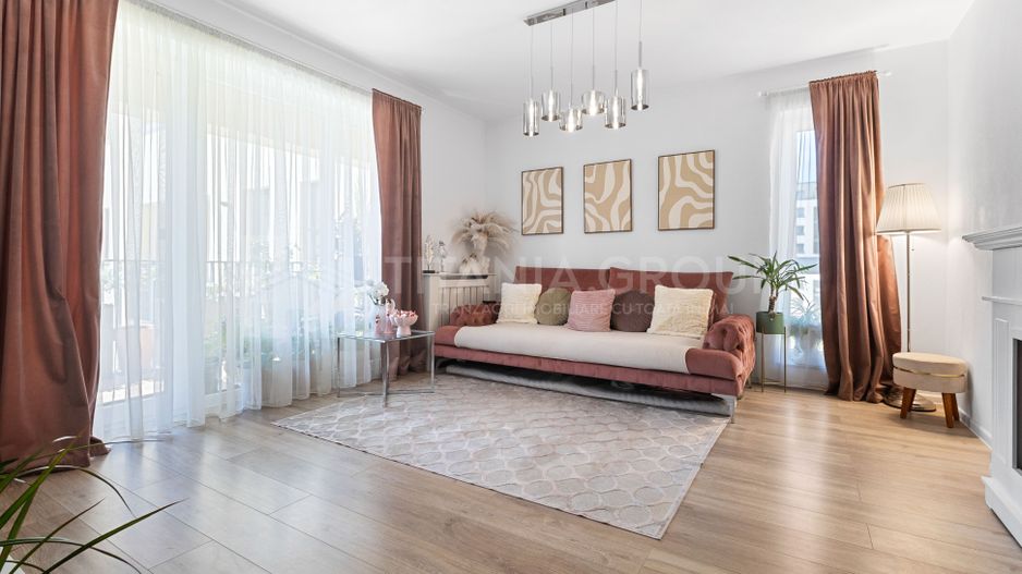 Apartament cochet mobilat-utilat, 3 camere, parcare, boxa, Kasper Coresi - Poză 15