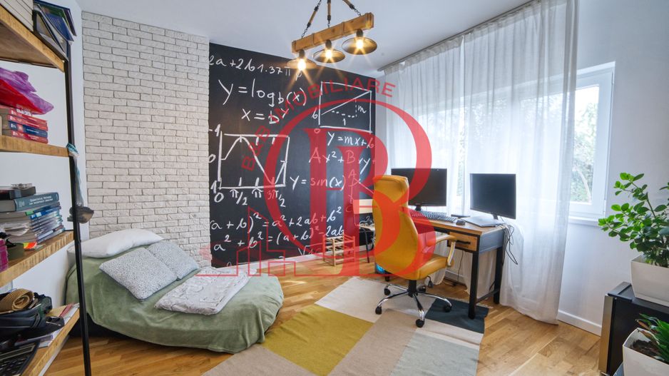 Casa complet mobilata 5 camere 3 bai curte generoasa - Poză 19