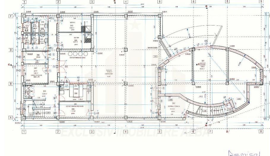 Hotel/Clinica/Sediu de vanzare | 2200 mp | parcare subterana | Cetate - Schiță 3