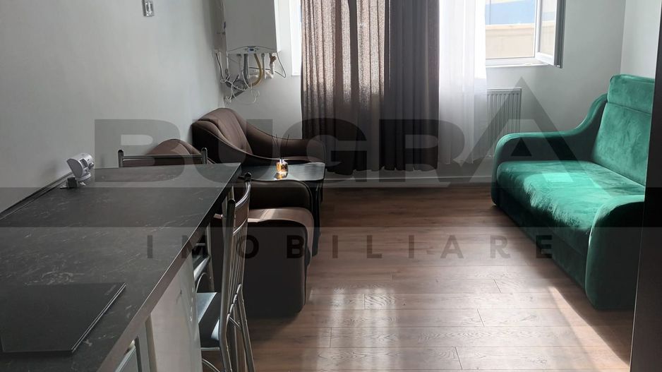 Garsoniera 25 mp, centrala proprie, zona Mina - Poză 1