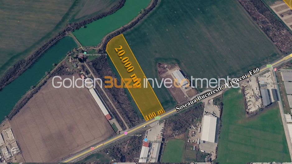 20.000 mp la DN2 Afumați – teren pentru depozit / hală /parc logistic - Schiță 3