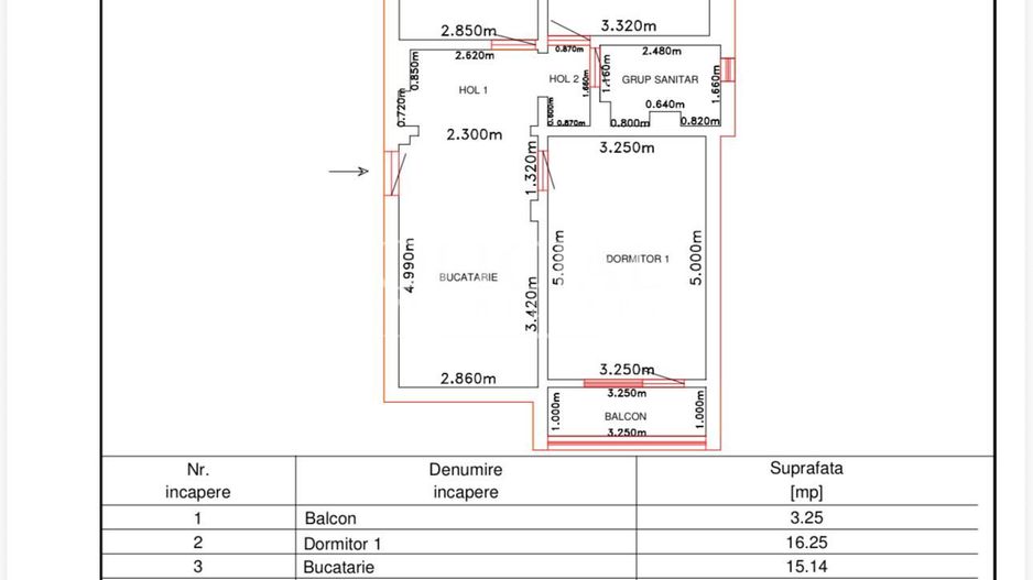 Apartament 3 Camere | 63 Mp | Intermediar | Balcon | Zorilor Pasteur - Poză 7