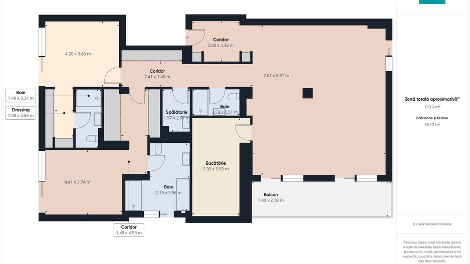 Apartament de Lux cu 3 Camere în Zona Dorobanți - Poză 8