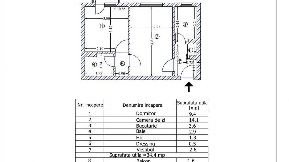 2 camere - Vitan - vanzare - Poză 7