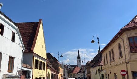 Patru spatii comerciale + locuinta + teren construibil / zona Centrala
