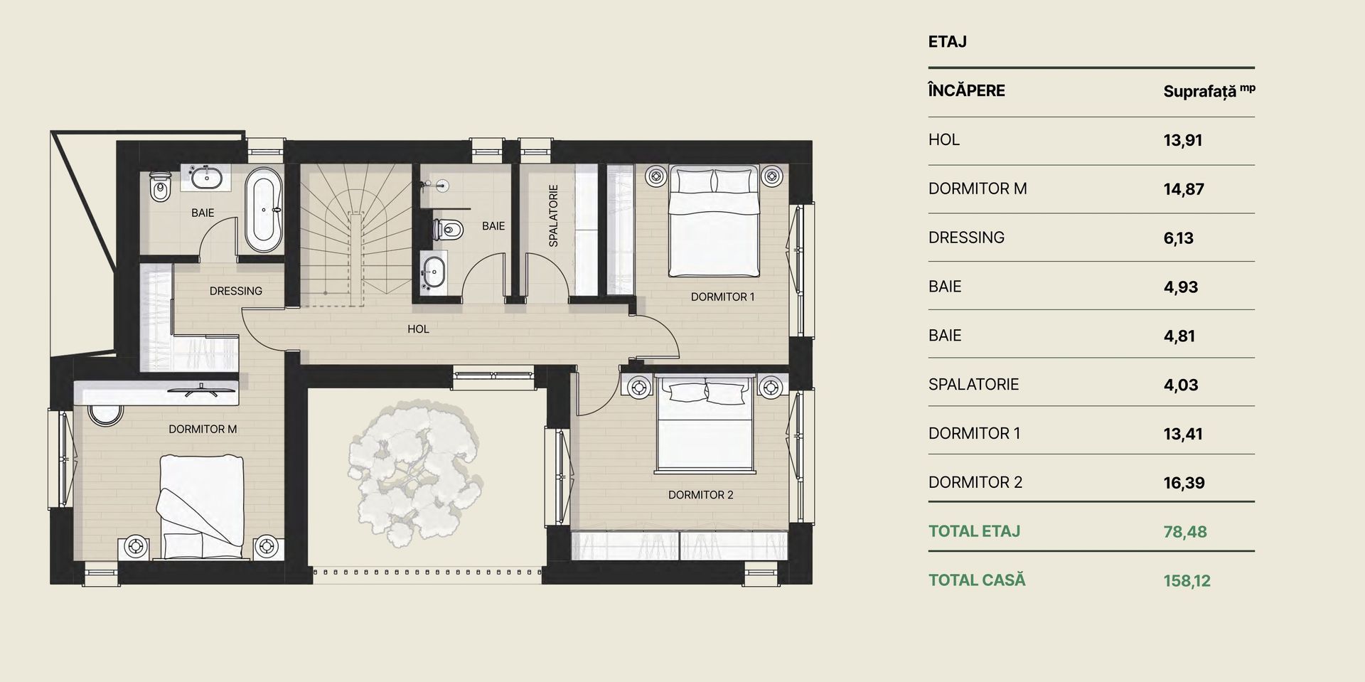VILA PREMIUM LA PADURE | SUSTENABILA | EFICIENTA ENERGETIC | MOGOSOAIA - Poză 13