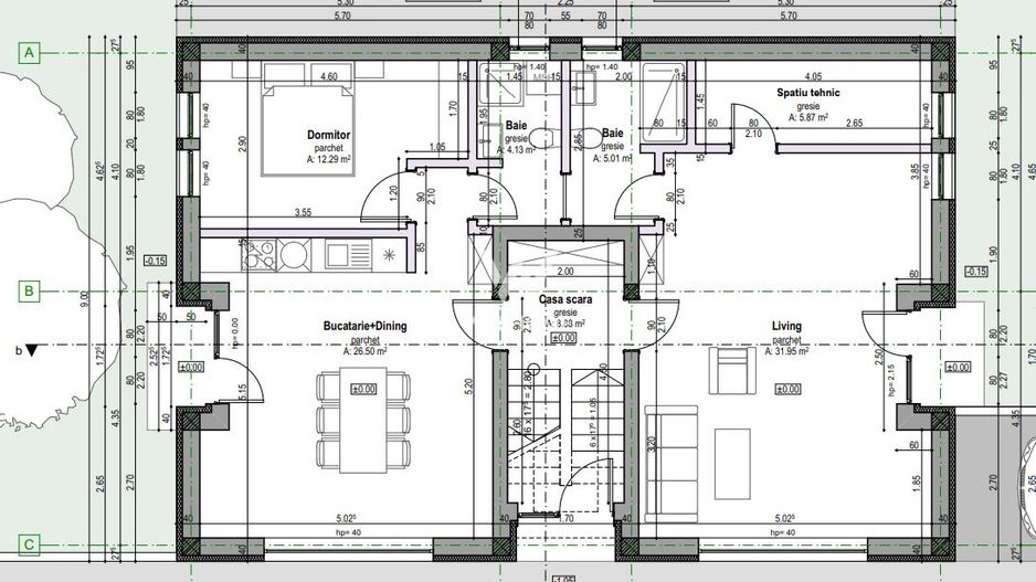 Casa premium READY TO MOVE, Selimbar,Sibiu - Schiță 22