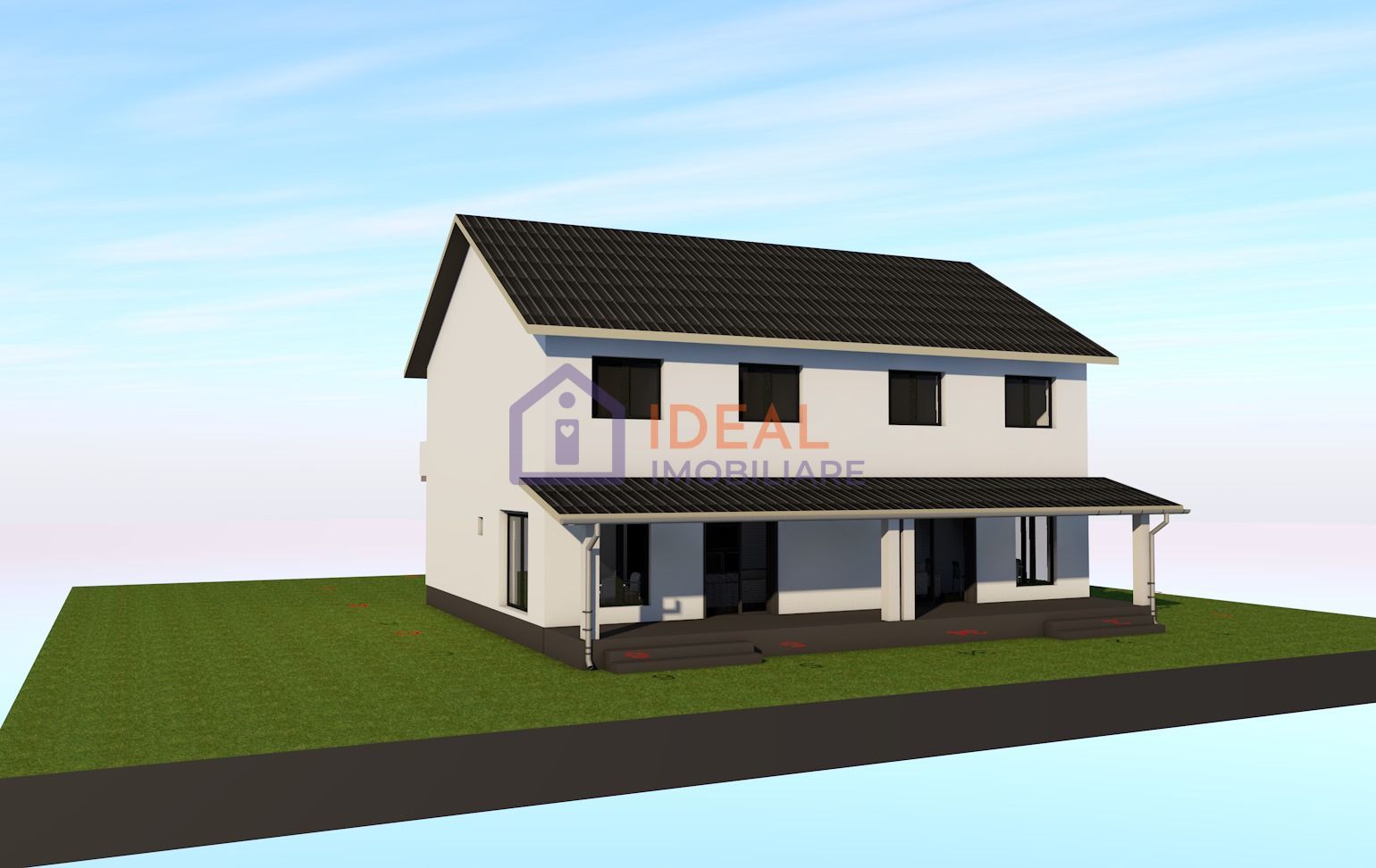 Duplex cu 4 camere si 250 mp de curte, in Selimbar - Poză 4