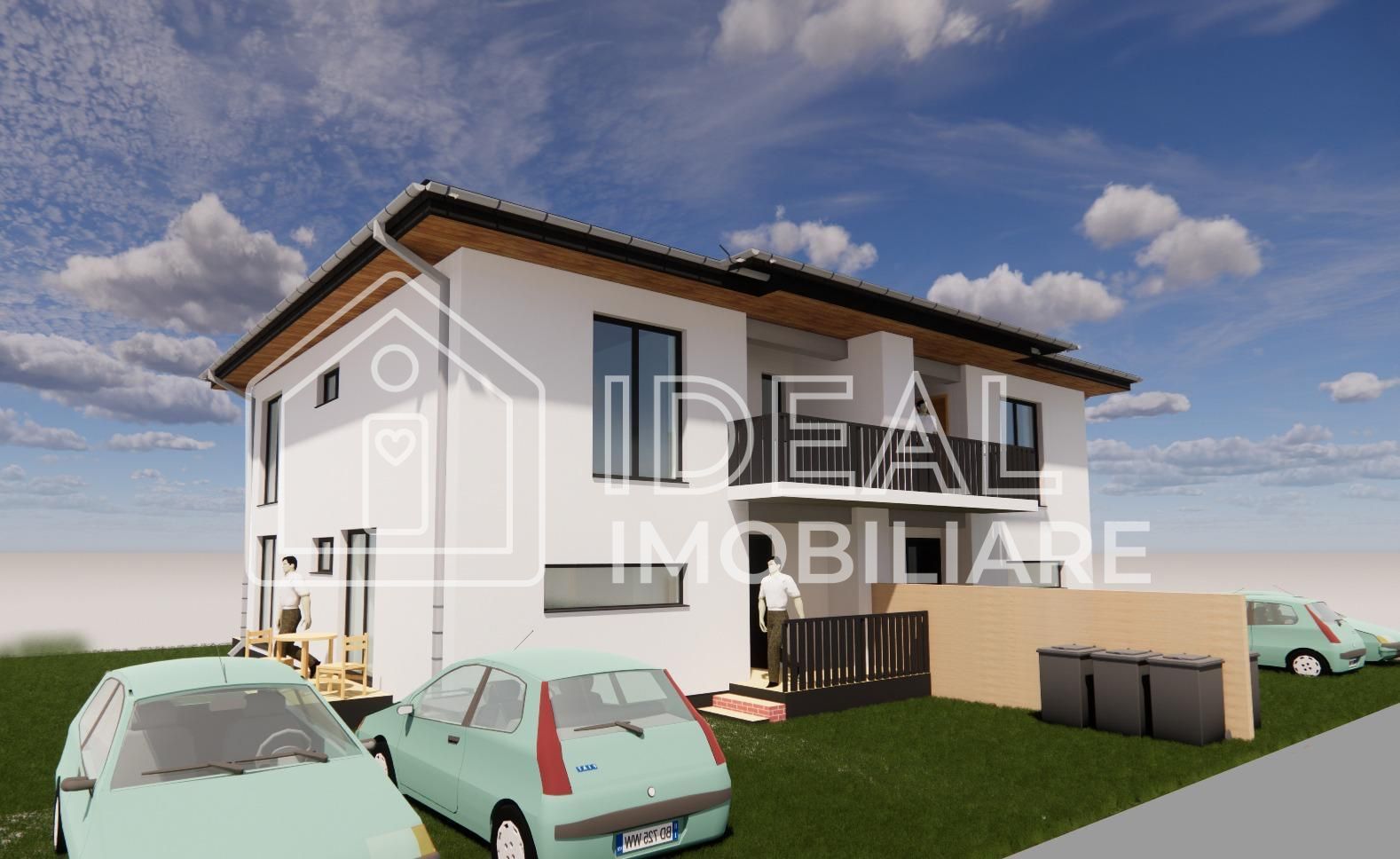 Duplex Modern cu 4 camere in Selimbar, zona Liziera Padurii - Poză 1