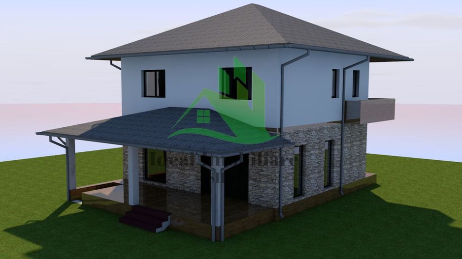 Casa Individuala ROSU cu 4 camere, zona Strand - Poză 2