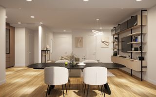 Apartament 3 camere zona BARBU VACARESCU | FABULOS VIEW| Fabrica de Glucoza - Poză 4