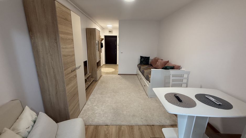 Garsoniera complet mobilată/utilata- Paladium residence1+2 parcări - Poză 1