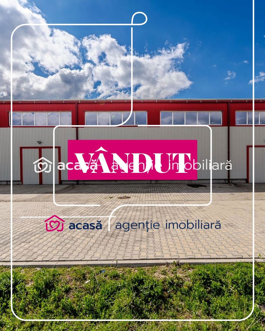 VANDUT - Hala industriala de vanzare in Parc Industrial UTA 2 Arad - Poză 1