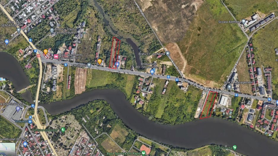 Gheorghe Ionescu Sisesti 7014 mp teren cu deschidere strada balta 45 metri - Poză 1