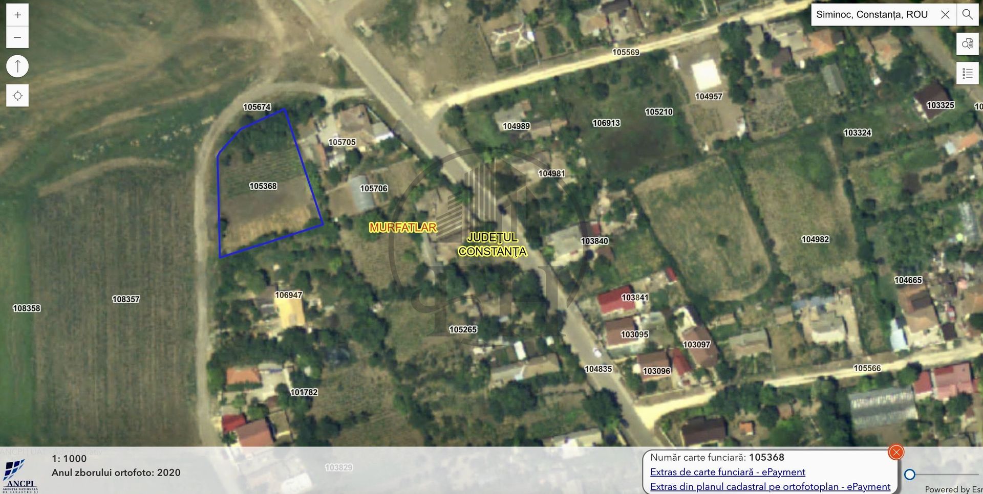 Teren intravilan de vânzare Siminoc, Constanța - Poză 4