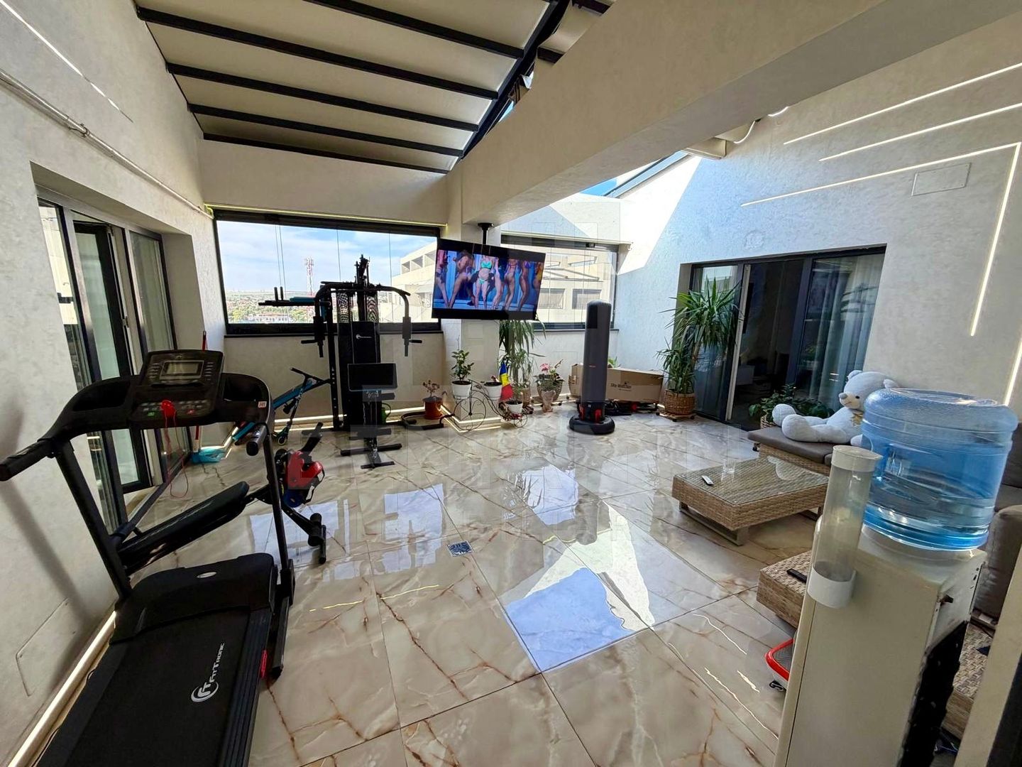 Penthouse Modern-Elegant- Panorama-2Parcari-160mp-Calea Bucuresti - Poză 4