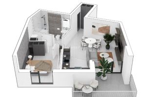 Apartamente 2 3 camere bloc nou Mehala - Poză 3