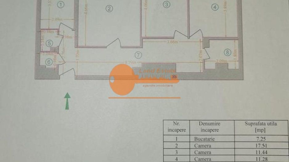 Apartament cu 3 camere in zona Gorjului (Centrala -Bloc Reabilitat) - Poză 10