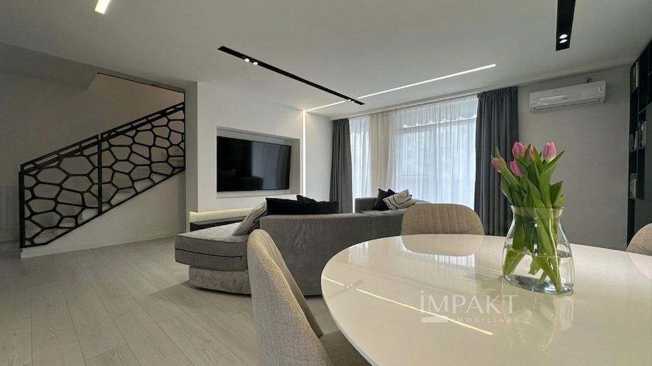 Penthouse Sopor | 120 mp | Design Modern | Terase 60 mp | 2 Parcari - Poză 2