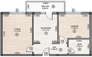Apartament 2 Camere Irina Rosetti - Poză 11