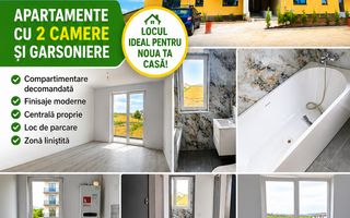 🏡VÂNZARE APARTAMENTE CU 2 CAMERE ȘI GARSONIERE – VIDRA | COMPLEX OXY - Poză 1