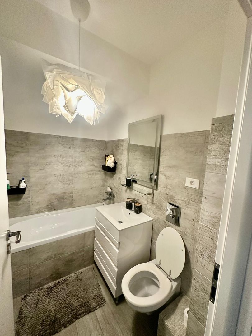 Apartament 2 camere,suprafata generoasa,mobilat si utilat,loc parcare subteran - Poză 11