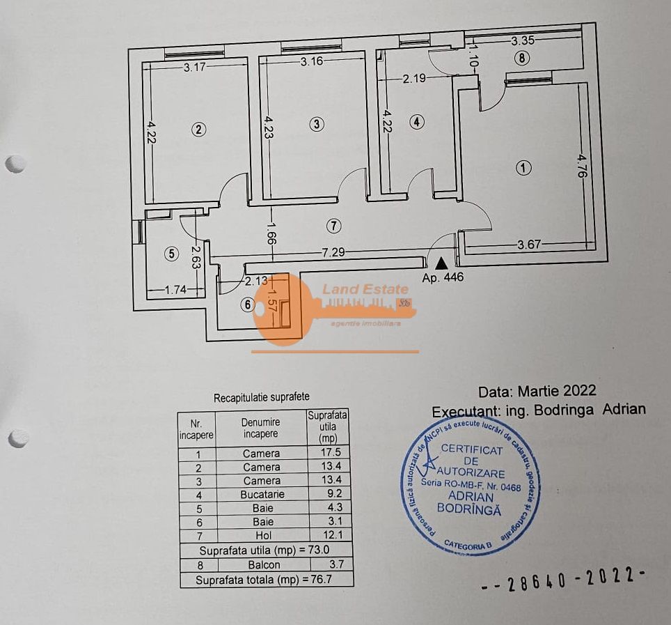 3 camere Lujerului-Exigent Plaza (2 loc parcare-Boxa) - Poză 9