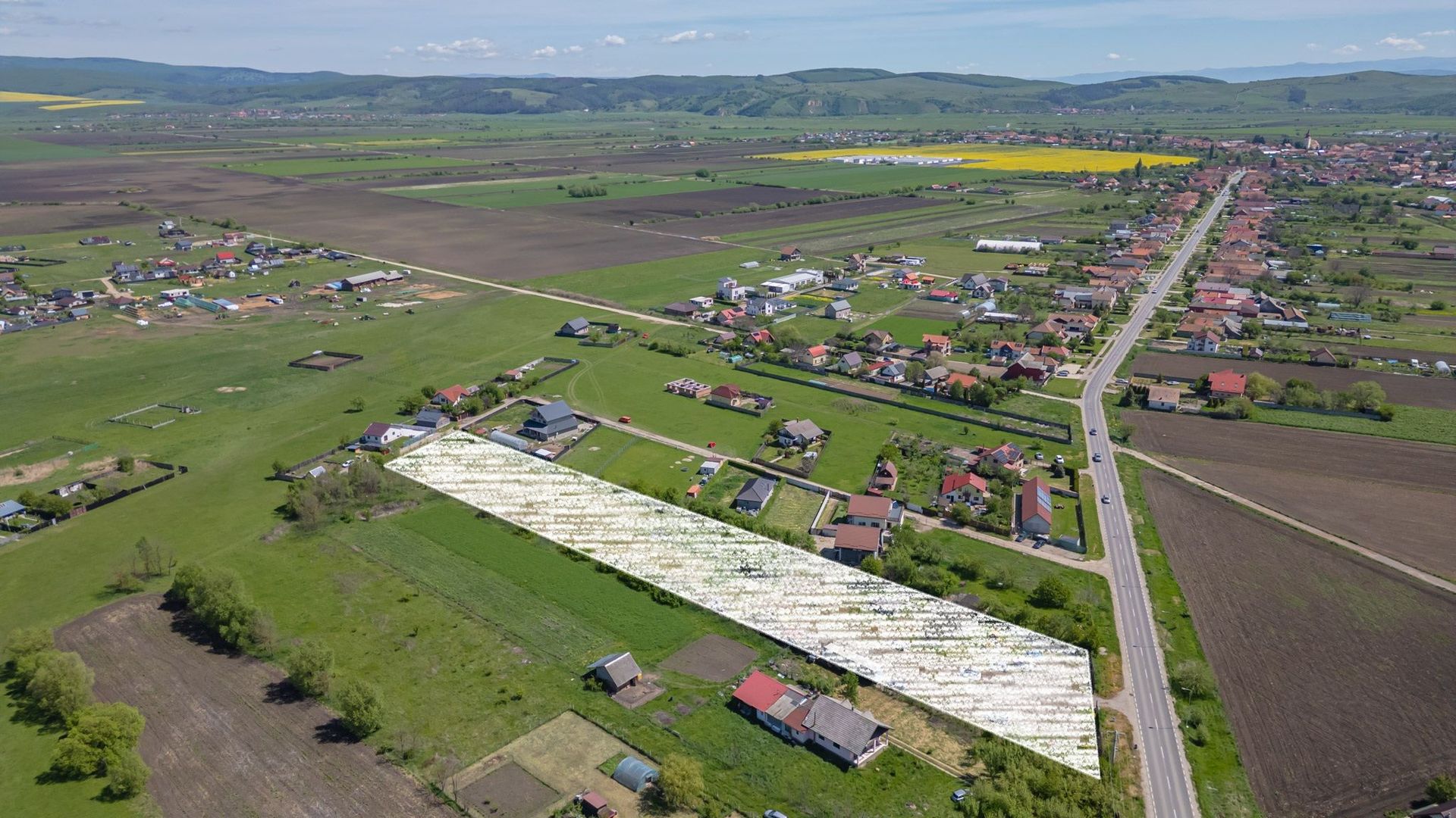Teren intravilan Bod | Front 46 m la Asfalt | Utilități pe/lângă Teren - Poză 6