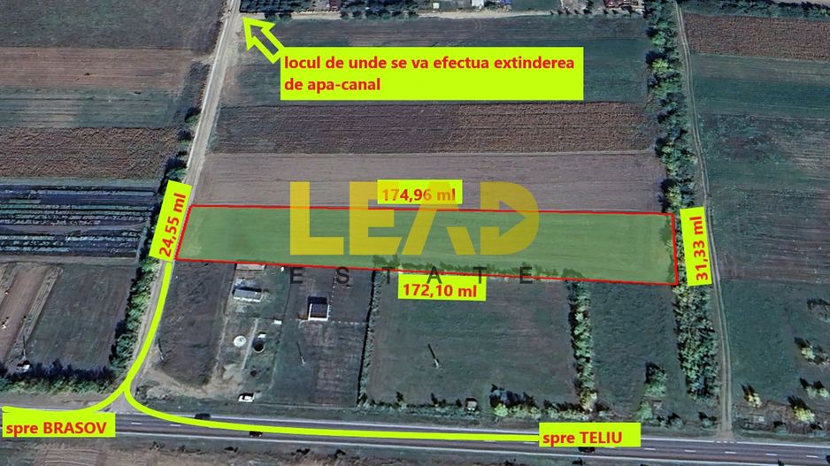 De Vanzare teren intravilan, 5000 mp in Stupinii Prejmerului - Poză 1