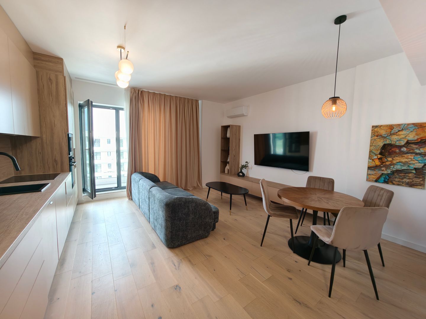 3 camere, nou, balcon mare, Pipera - Voluntari, complex First Estates - Poză 2