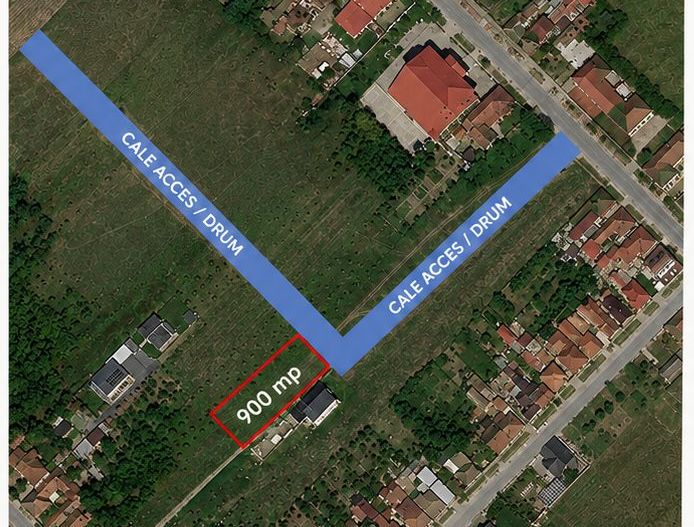 De vanzare 900 mp teren, Giarmata Vii pentru constructii ! - Poză 2