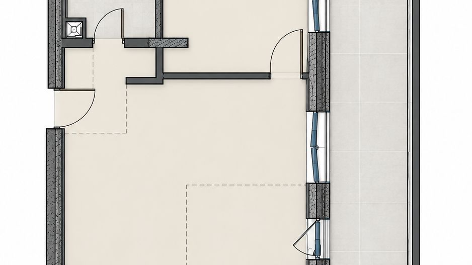 Apartament 2 camere, terasa, etaj intermediar, garaj, Eroilor - Poză 12