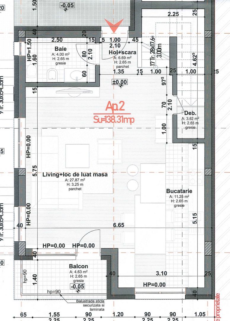 Duplex premium in Gruia, curte, panorama si acces rapid spre Centru - Schiță 2