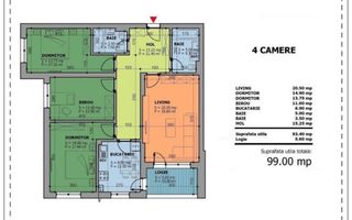 Brancoveanu - Luica - 4 Camere - Decomandat - Etaj 1 - Poză 8