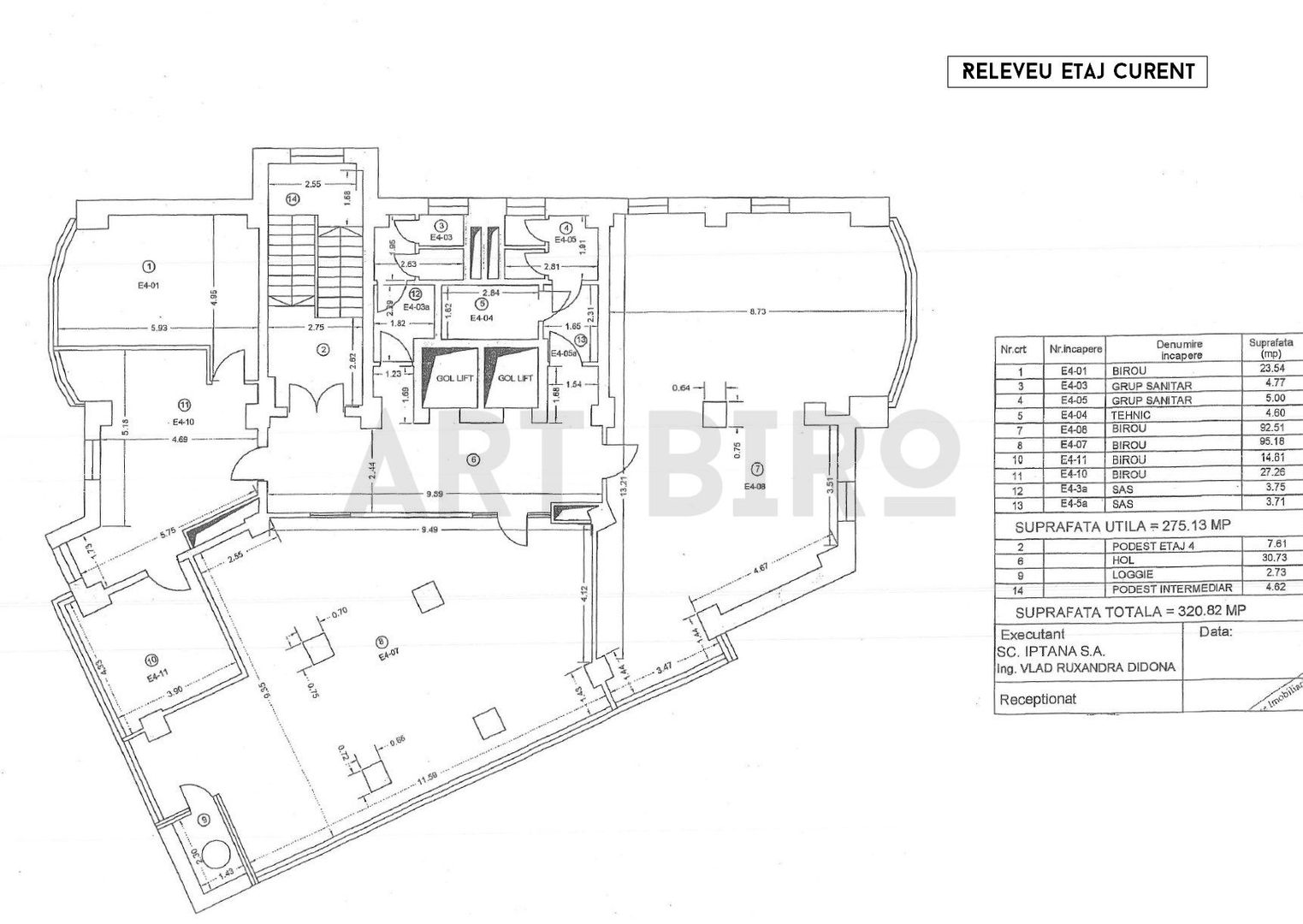 Zero comision, 87-334mp birou Gara de Nord, M. Transporturilor, 3'[M] - Schiță 10