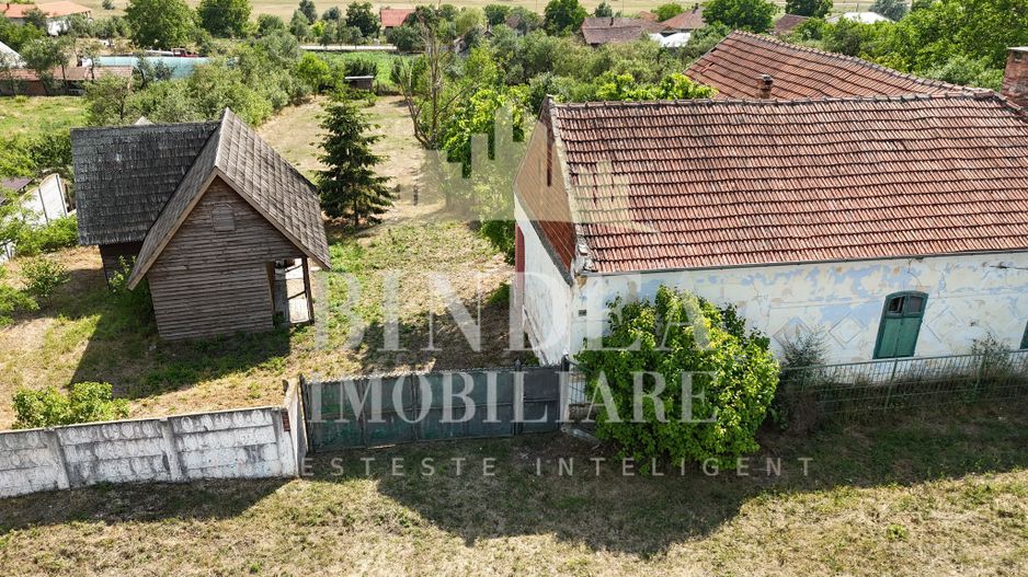 Casa caramida+ teren 3160+ cabana lemn Bencecu de Jos - Schiță 2