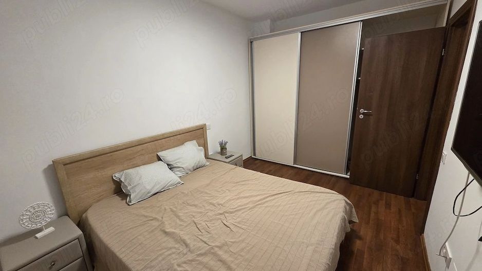 De inchiriat-Apartament 2 camere, 58m2, parcare subterana, comfort 1, Straulesti - Poză 4