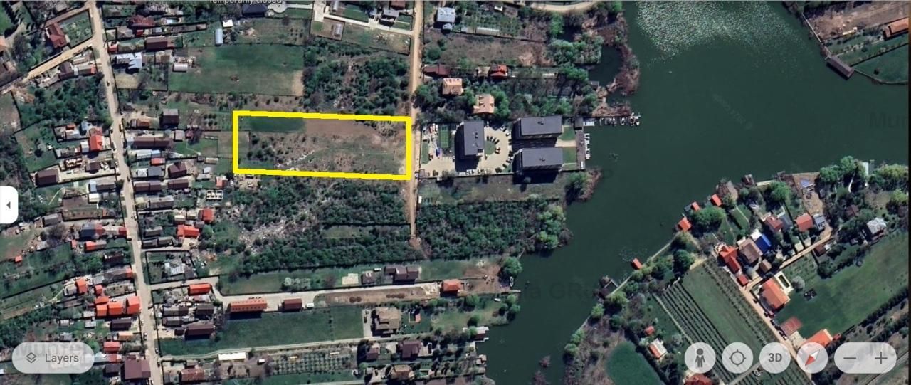 Super locatie ! Silistea Snagovului, 6.083 mp. teren cu deschidere de 44 ml. - Poză 1