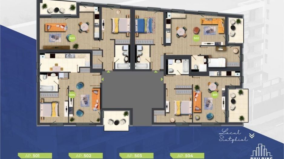 Finalizat-Ap 2 camere Bd Mamaia - Poză 1