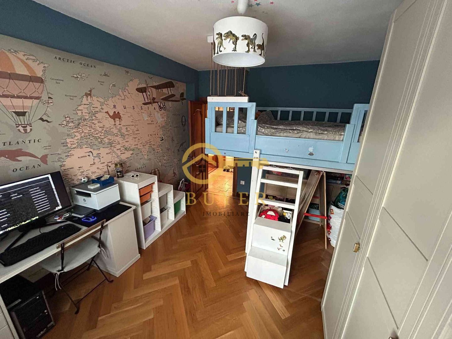 Apartament decomandat cu 3 cam, amenajat modern- 2 balcoane- etaj 2 - Poză 9